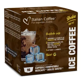 Italian Coffee Ice Coffee jegeskávé kapszula, Nescafé Dolce Gusto kompatibilis, 16 db