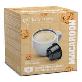 Italian Coffee Macaron Dolce Gusto kompatibilis kapszula 16 db (DGIC_MACAROON)