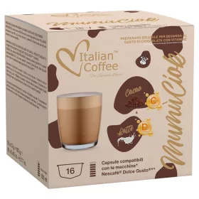 Italian Coffee MumùCiok csokoládés italkapszula C- és D-vitaminnal, 16 db, Dolce Gusto kompatibilis (DGIC_MUMUCIOK)
