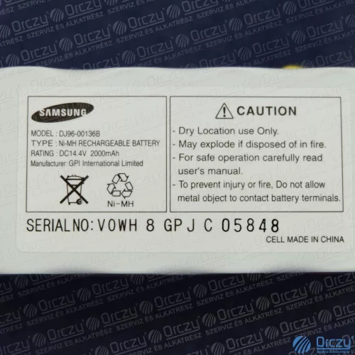 Akkupakk ( eredeti ) SAMSUNG robotporszívó