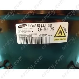 Kompresszor (relé nélkül, eredeti) SAMSUNG hűtőgép/RENDLÉSRE