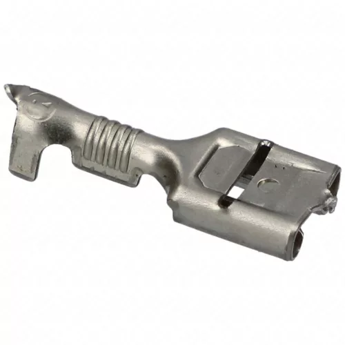 AMP 6,3mm Hőálló Csúszósaru, Nikkelezett Acél (50 db/csomag)