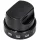 VESTA tuzhely sutogomb 50-250 C also felso grill fekete M