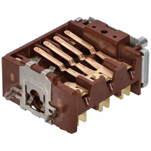 4+0 Kapcsoló, funkcióválasztó (univerzális, 46.851.02) WHIRLPOOL / INDESIT, ORION tűzhely