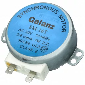  4W, 5-6 RPM 30V Motor, tányérforgató (SM-16T 50AN0) CANDY, GORENJE/MORA mikrohullámú sütő