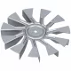 Electrolux suto ventilatorlapat 127 mm univerzalis 3581960980