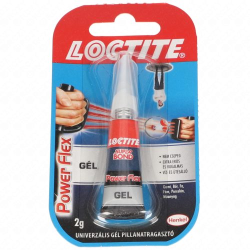 Pillanatragasztó, univerzális, 2g, ütésálló LOCTITE SUPER FLEX