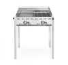 HENDI Green Fire Profi gázgrill, 2 égős, 11,6 kW (149508)
