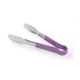 Tálaló csipesz HACCP 250 mm, HENDI, Lila, (L)250mm