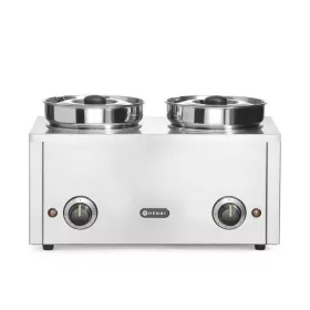 HENDI Thermosystem 2 leves és szósz melegentartó, 8 L, 400 W (201206)