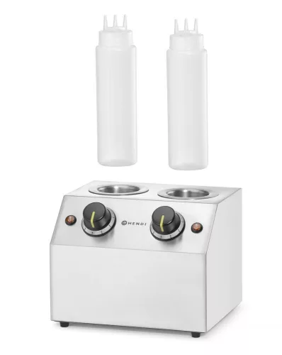 Dupla szószmelegítő, HENDI, 1,3L, 220-240V/400W, 270x223x(H)282mm