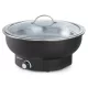 Elektromos Chafing Tesino modell, HENDI, Kitchen Termékcsalád, 6,8L, 230V/500W, ⌀405x(H)240mm
