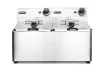 HENDI Kitchen Line dupla medencés olajsütő 2x 8L, 7000W (205839)