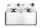HENDI Kitchen Line dupla medencés olajsütő 2x 8L, 7000W (205839)