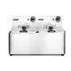 HENDI Kitchen Line dupla medencés olajsütő 2x 8L, 7000W (205839)