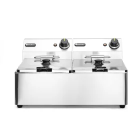 HENDI Kitchen Line Dupla Olajsütő 2x6L, 6600W (205853)
