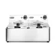 HENDI Kitchen Line Dupla Olajsütő 2x6L, 6600W (205853)