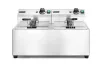 HENDI Profi Line dupla olajsütő 2 x 8 L, 7000 W (207307)