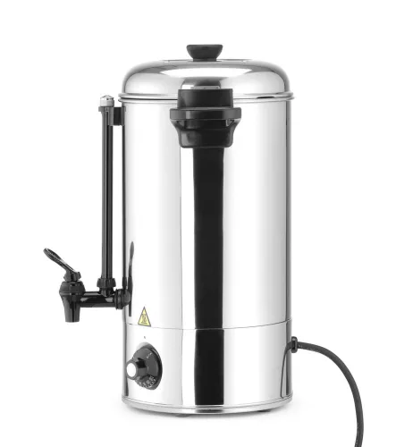 Ital melegentartó, HENDI, 9L, Ezüst, 230V/2200W, 370x332x(H)472mm