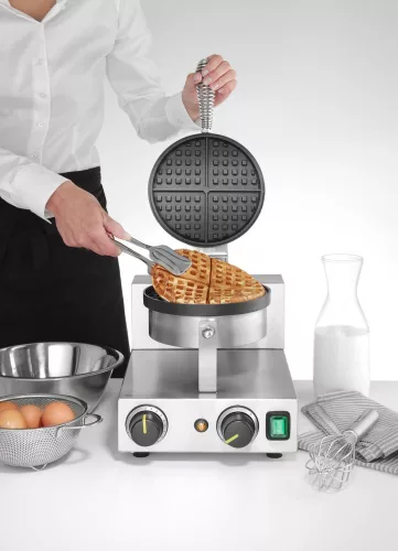HENDI Kör alakú gofrisütő 1000W (212172)