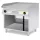 HENDI Kitchen Line sima felületű gázgrill szekrényen, 10 kW (220207)