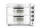 HENDI Compact Kétszintes pizzasütő 3000W (220283)