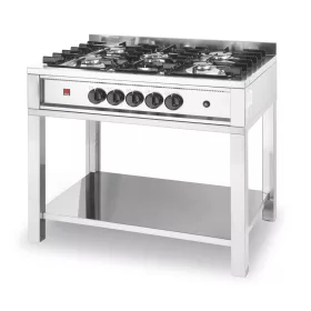 HENDI Kitchen Line Gáztűzhely 5 égős, 14,3 kW (225806)