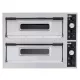 HENDI BASIC XXL 66 professzionális pizzasütő, 2 kamrás, 400V/18000W (226995)