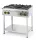 HENDI Kitchen Line Gáztűzhely 4 égős nyitott állvánnyal, 19kW (227589)