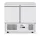 Arktic Kétajtós hűtött munkaasztal - 300L, Kitchen Line, GN 1/1 (232019)