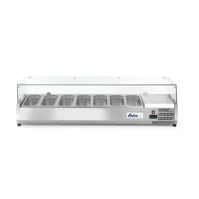Arktic Pultra helyezhető feltéthűtő - 7x GN 1/3, 1605 mm - Üveg fedéllel (232989)