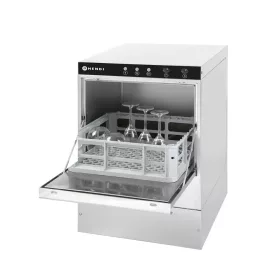 HENDI Pohár mosogatógép 40x40 elektromechanikus vezérléssel, ürítő szivattyúval (233016)
