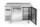 Arktic Kétajtós hűtött munkaasztal - 220L, 1200x600mm - Kitchen Line (233344)