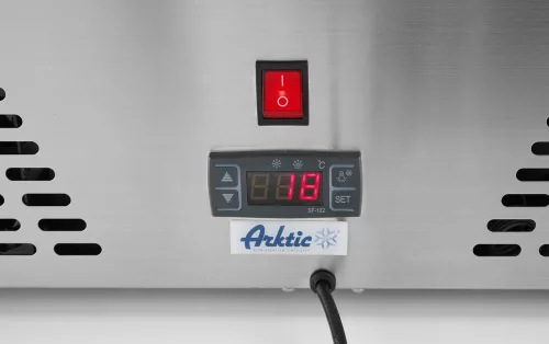 Arktic Pultra helyezhető saláta vitrin - 67L, 775 mm - GN edényekhez (233672)