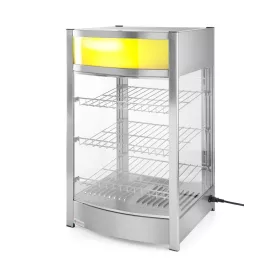HENDI Pultra helyezhető melegentartó vitrin, 97 liter, 800W (233740)
