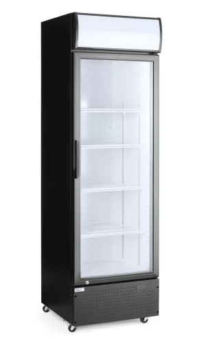 Arktic Hűtővitrin világító panellel - 254 L, Fekete - Egyajtós (233788)