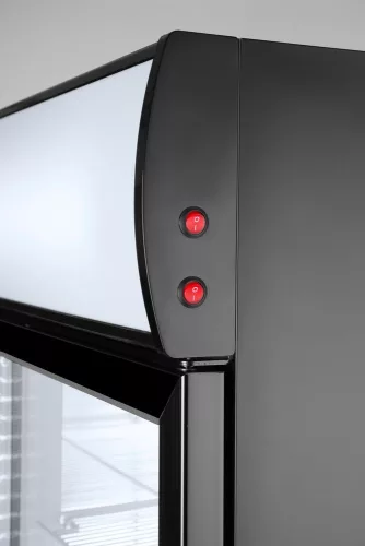 Arktic Kétajtós Italhűtő Vitrin - 512L, Világító LED panellel (233795)