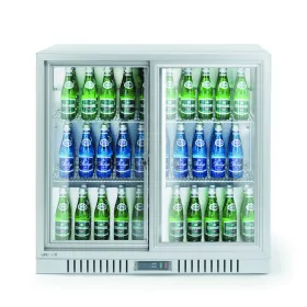 Arktic Hátsó Pult Hűtő Dupla Tolóajtóval - 150L, 900 mm - Italhűtő (236918)
