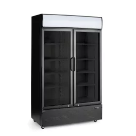   Arktic Kétajtós Hűtővitrin Reklám Panellel - 512L (236949)