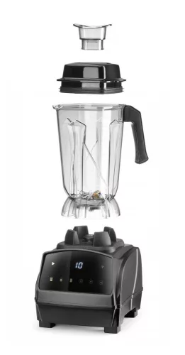 BPA-mentes digitális rúdmixer, HENDI, 2,5L, Fekete, 230V/1680W, 220x240x(H)535mm