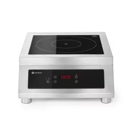 HENDI 5000 D modell Indukciós főzőlap, Profi Line, 5000W, 400V (239322)