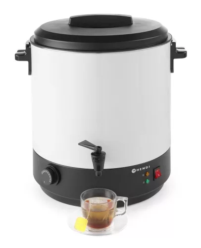 Ital melegentartó, HENDI, 25L, Fehér, 230V/2500W, 435x441x(H)500mm