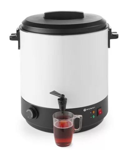 Ital melegentartó, HENDI, 25L, Fehér, 230V/2500W, 435x441x(H)500mm