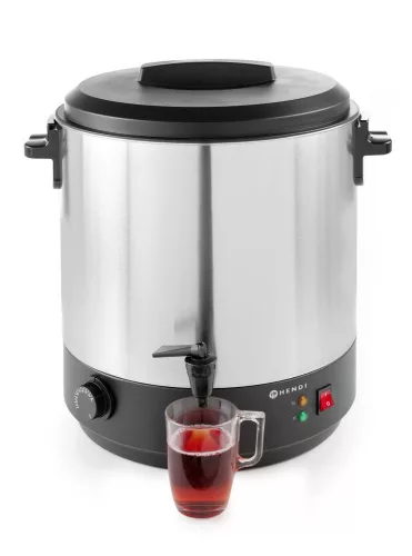 Ital melegentartó, HENDI, 25L, 230V/2500W, 442x426x(H)491mm