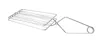 HENDI Toaster csipesz 100x340x64 mm (262801)