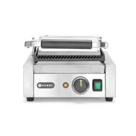 HENDI Kontakt grill szimpla verzió, bordázott, 1800W (263501)