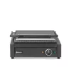 HENDI Panini Kontakt grill 2200W, bordázott (263617)