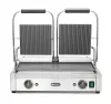 HENDI Dupla kontakt grill, bordázott tetővel és sima aljjal, 3600W (263808)