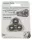 Shaver-Parts Vágófej Készlet - 3 db, körkéses - Philips HQ9, HQ8, HQ177 helyettesítő (Printing-Model-G V3)