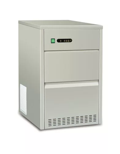 Jégkocakészítő gép töltény formájú jégkockához, Arktic, ~50 kg/nap, 50L, 230V/293W, 400x600x(H)675mm